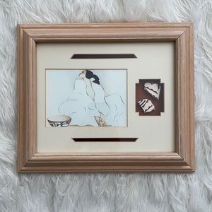 R.C. Gorman | Sandstone Creations | Framed “Zia Bowl”